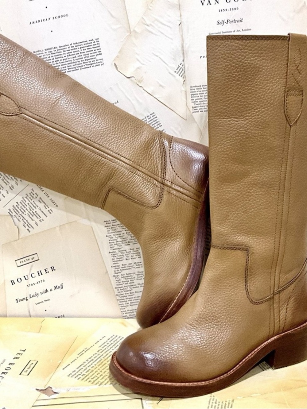 Free People Blaze Leather Boots
